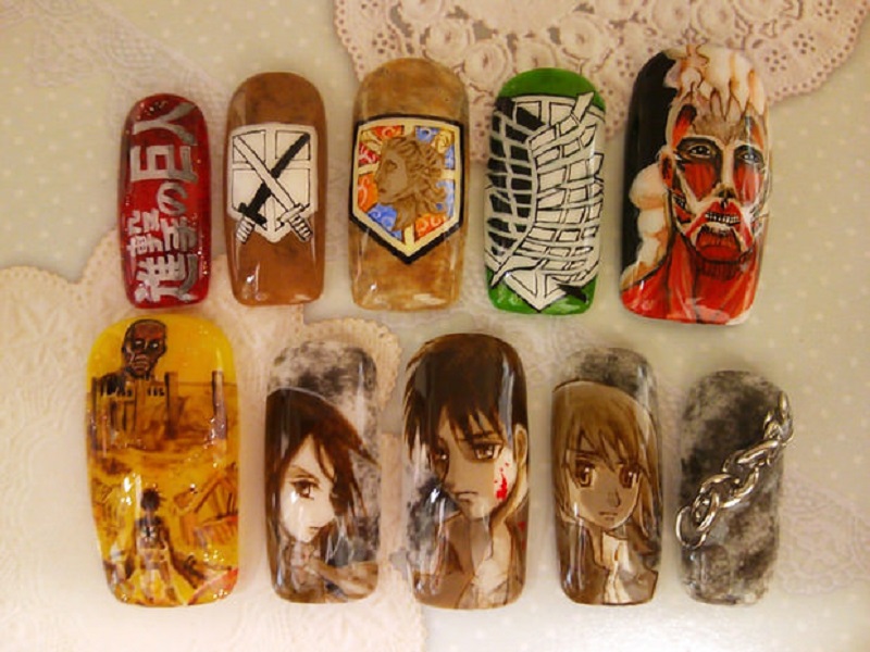 NailArt-AttackOnTitan1